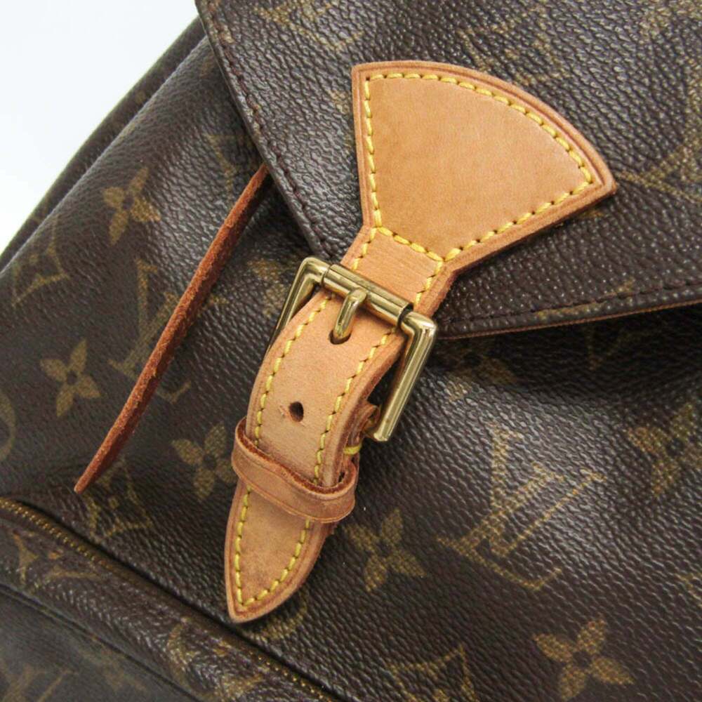 LOUIS VUITTON Authentic Brown Monogram Backpack - Picture 9 of 14